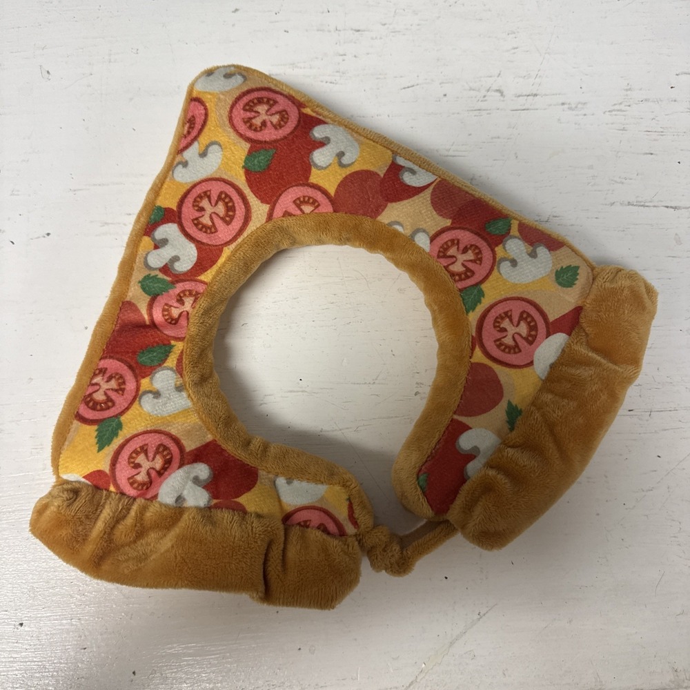Thrills and Chills Pizza Headpiece Costume Dog or Cat - New without Tags S-L